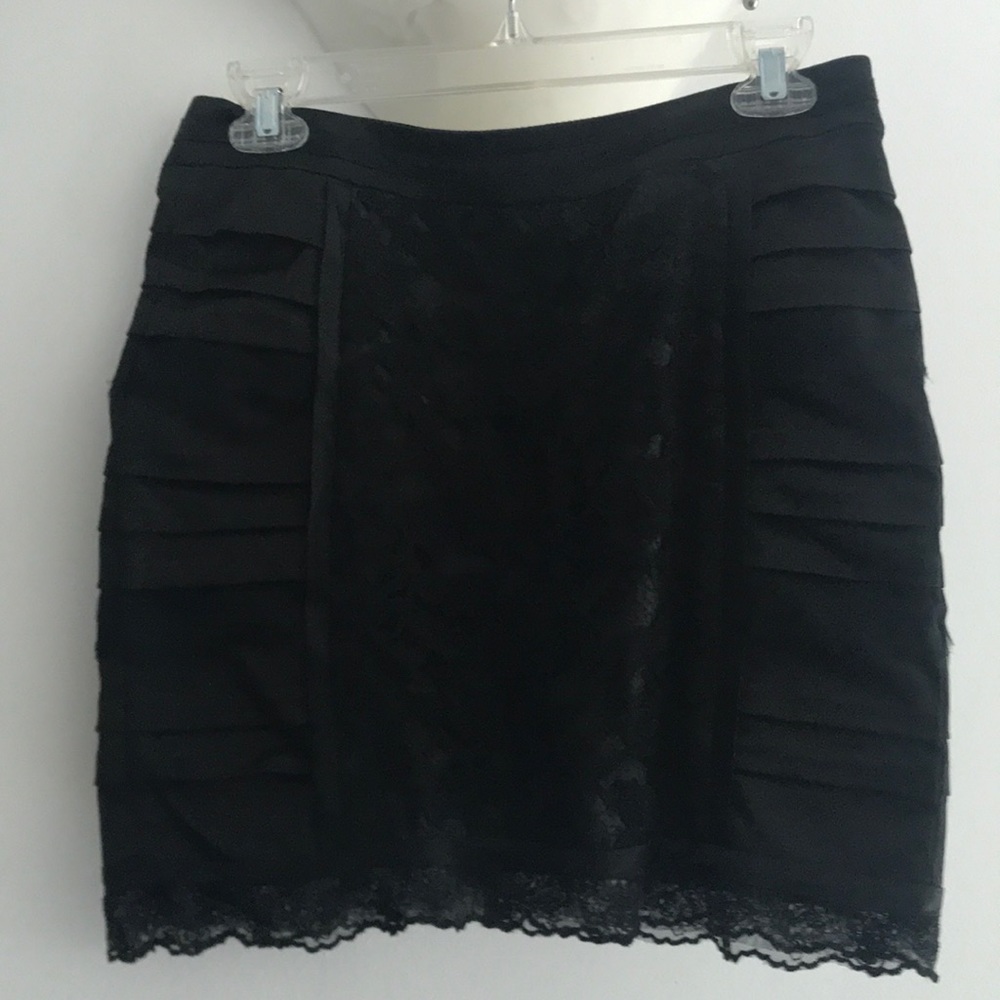 NWT - Nanette Lepore Lace Mini Skirt